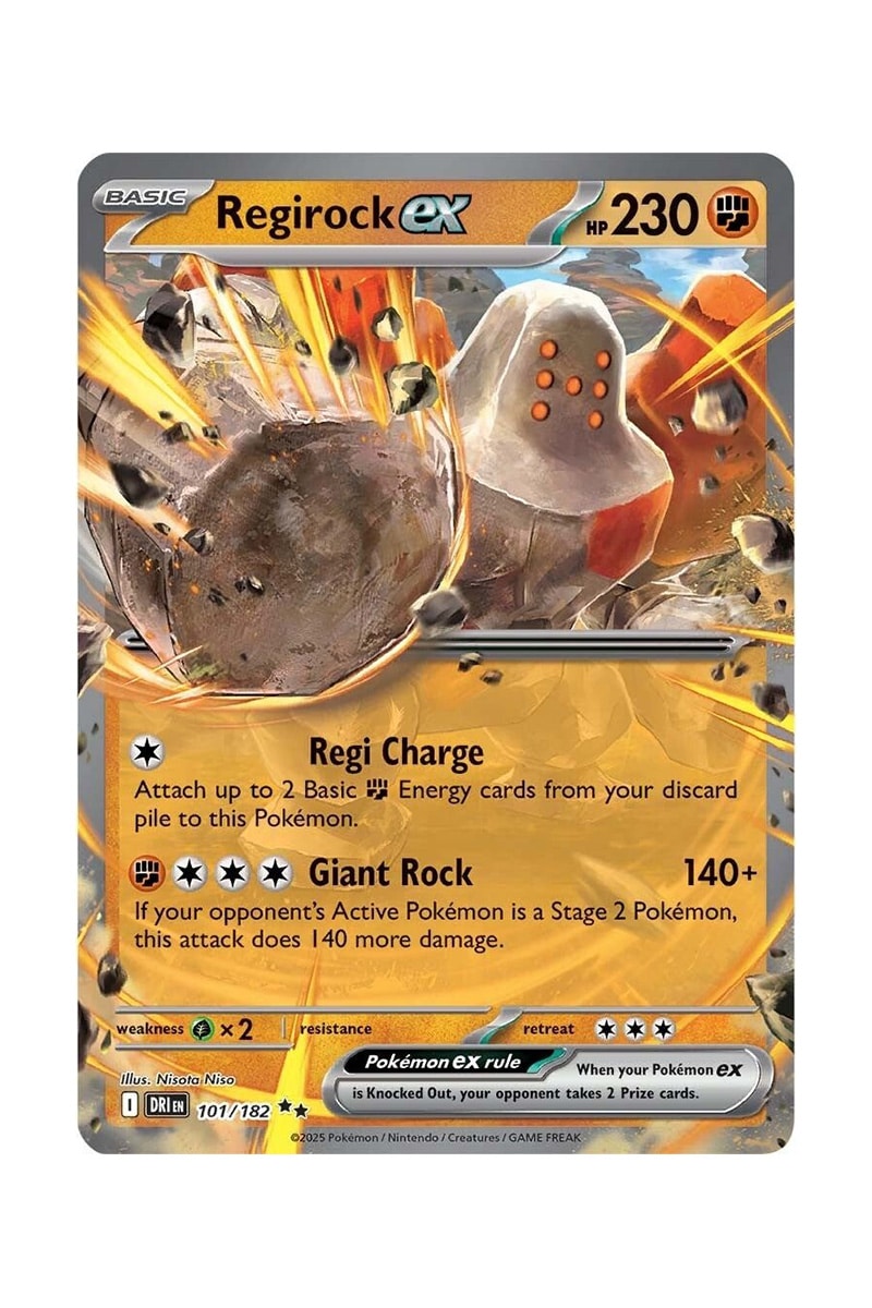 Regirock ex 101/182