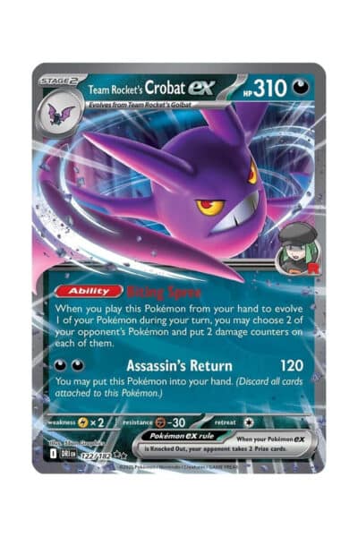 Team Rocket's Crobat 122/182