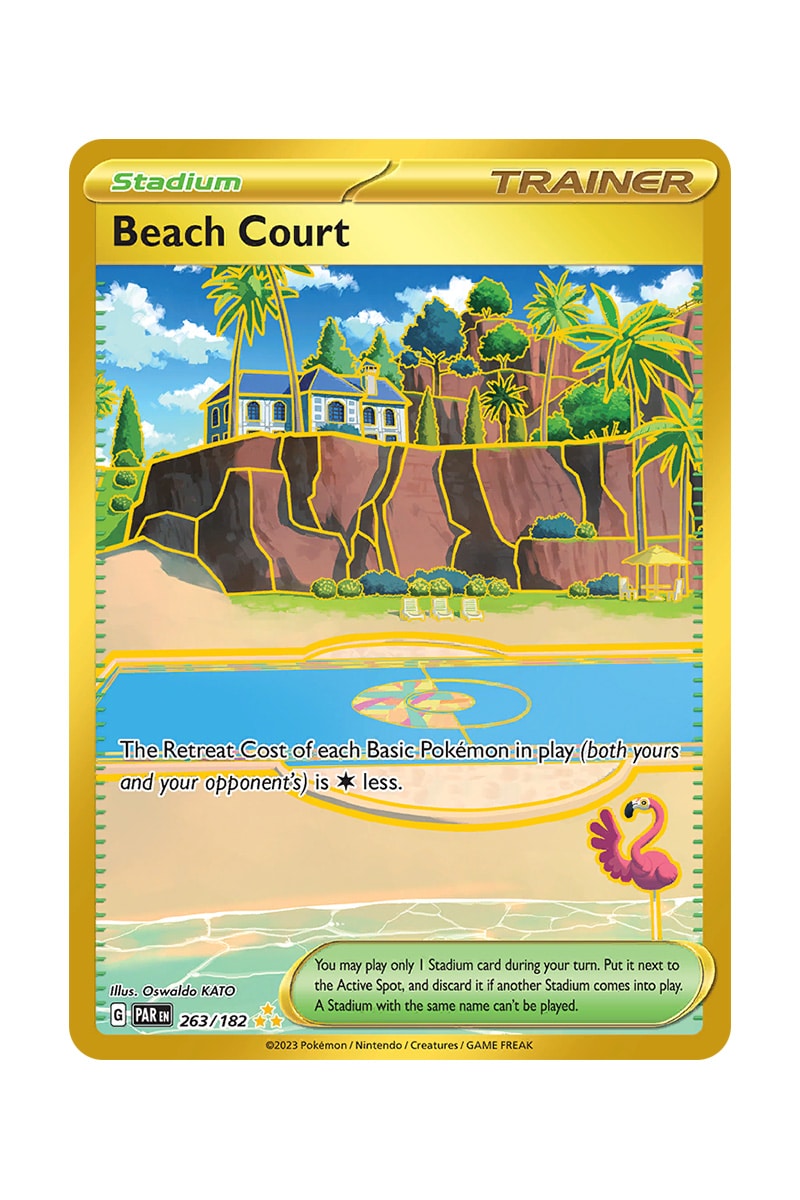 Beach Court 263/182 Full Art Gold