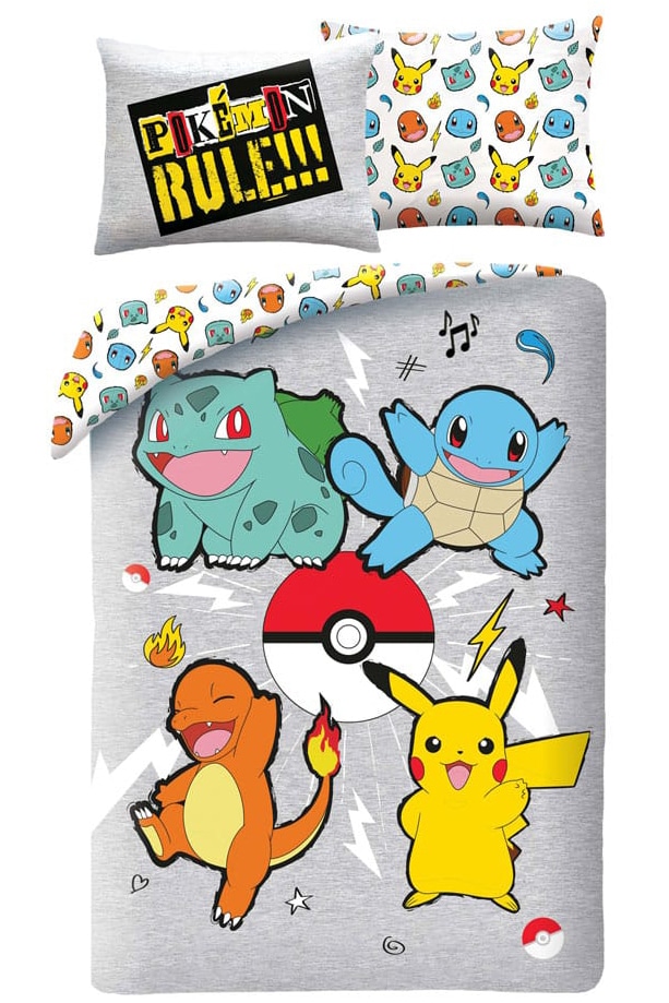 Gråt Sengetøj med Kanto Starters
