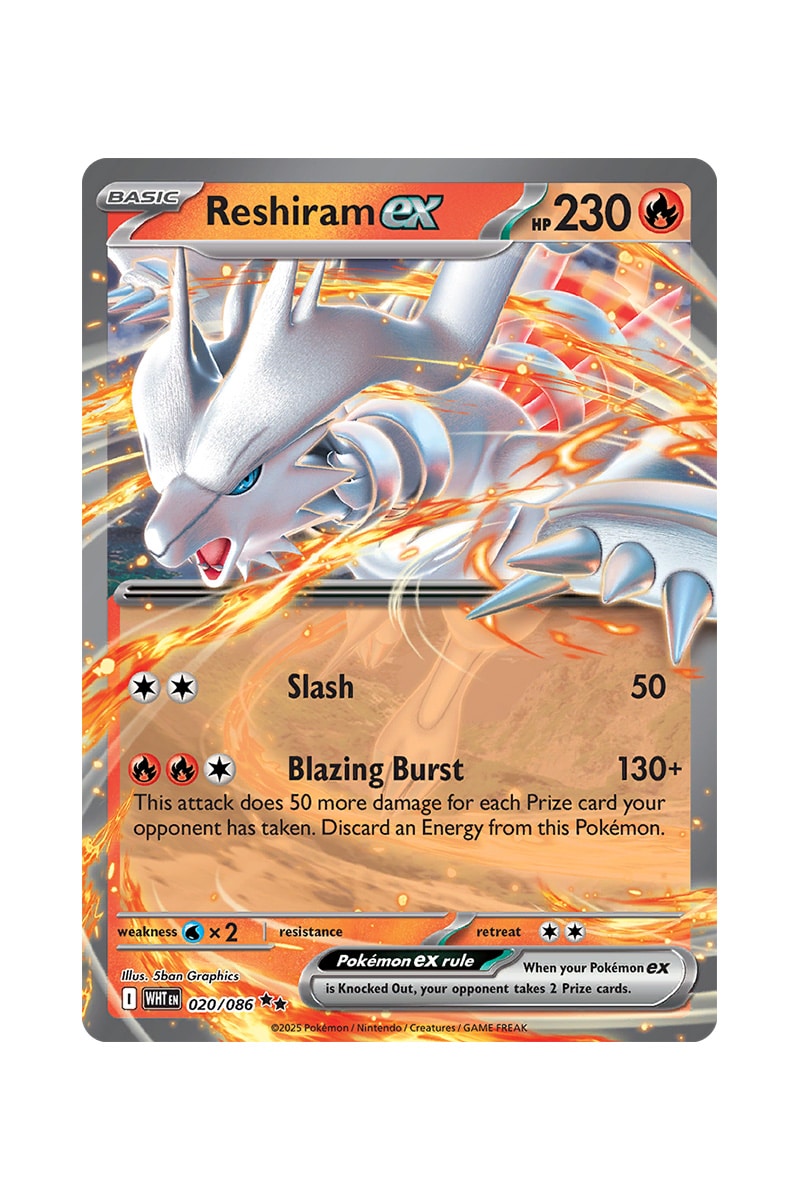 Reshiram ex 020/086