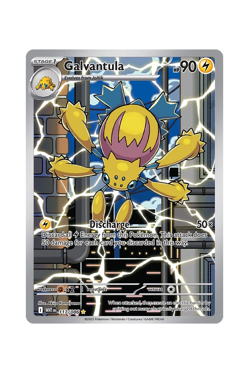 Galvantula 117/086 Full Art