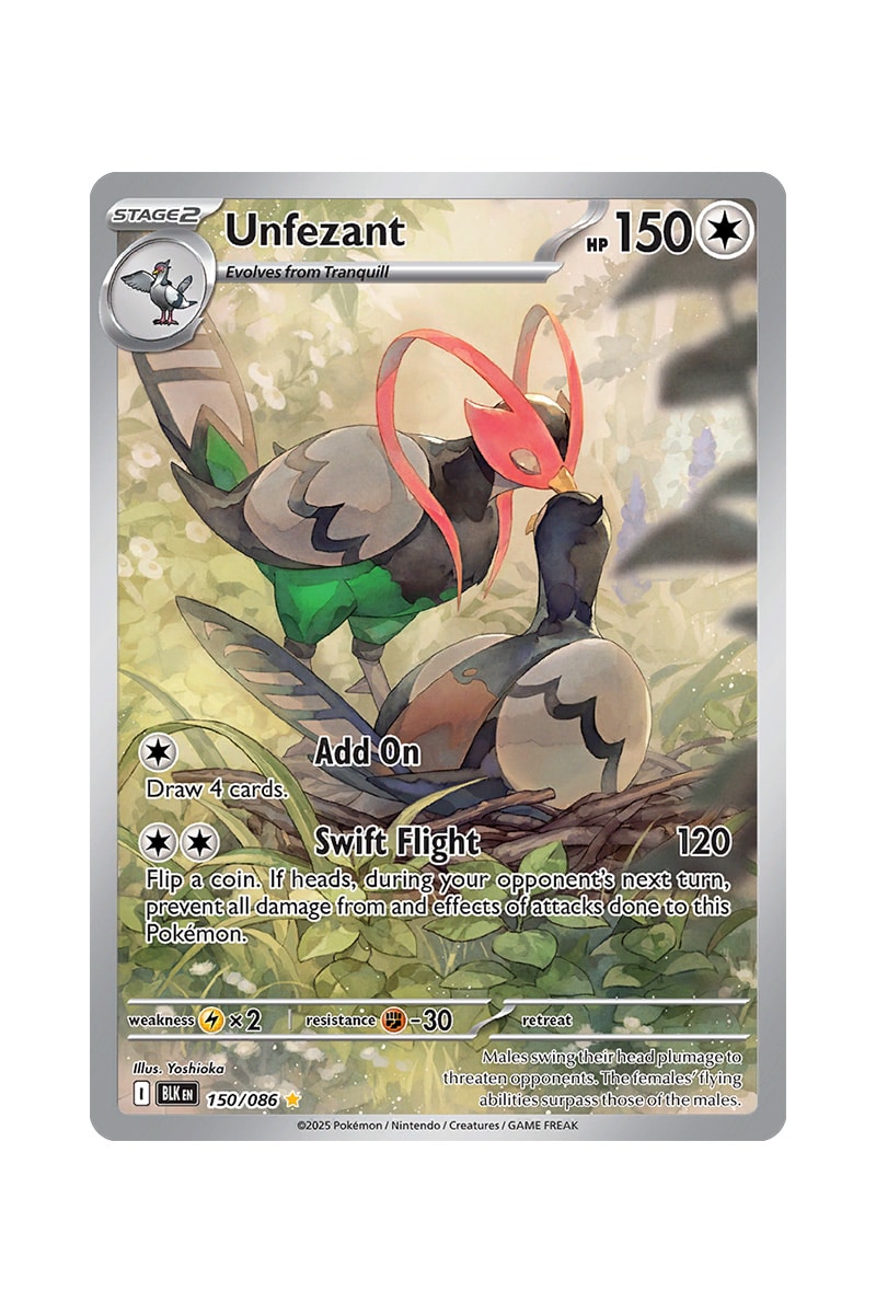 Unfezant 150/086 Full Art