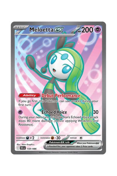 Meloetta ex 159/086 Full Art