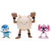 Primeape, Piplup og Impidimp Figurer