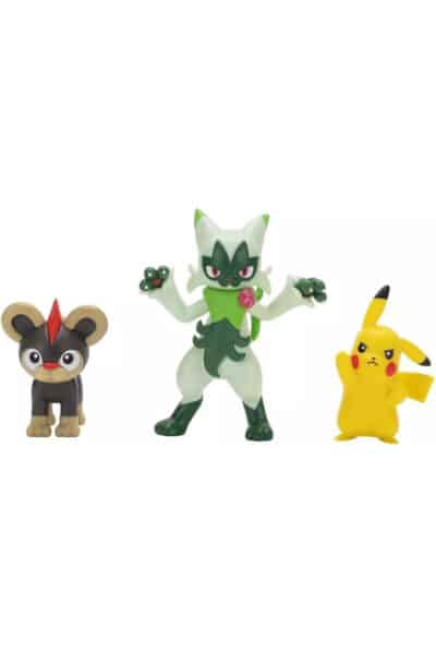 Floragato, Litleo og Pikachu Figurer