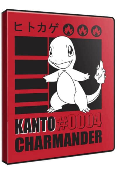 Pokémon A5 mappe med Kanto Charmander