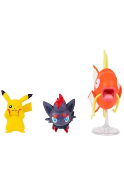 Magikarp, Zorua og Pikachu Figurer