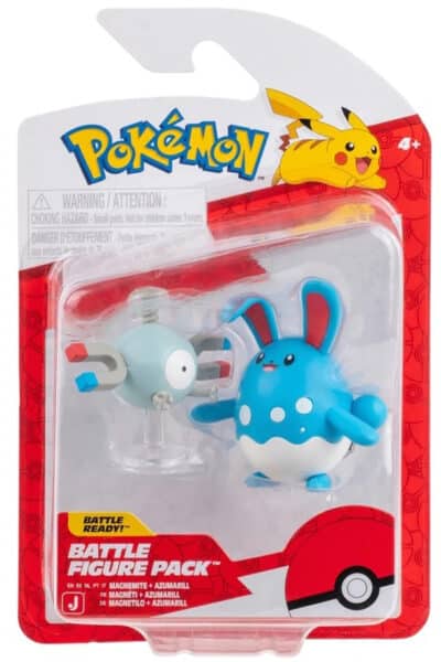 Magnemite og Azumarill Battle Figurer