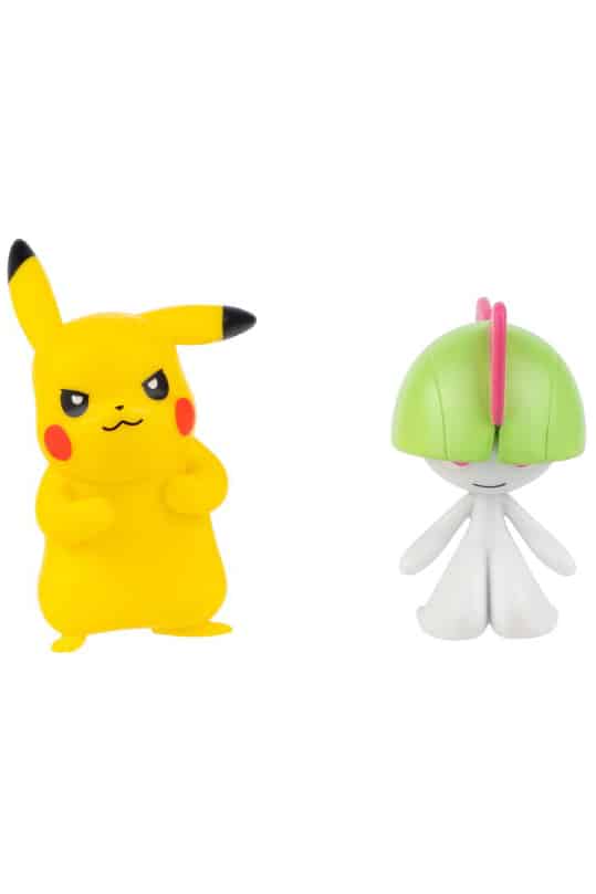 Ralts og Pikachu Battle Figurer