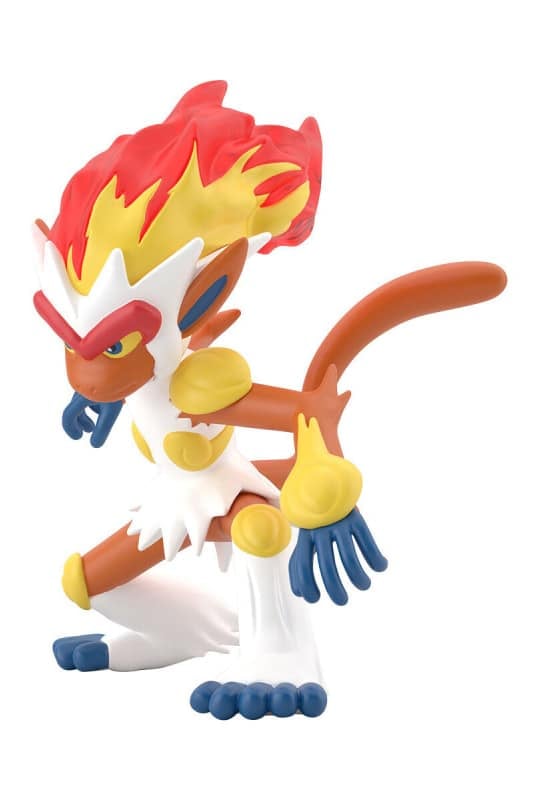 Japansk Sinnoh Figur med Infernape