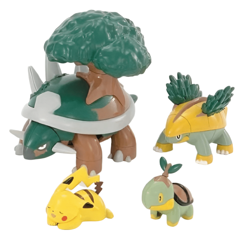 Turtwig, Grotle og Torterra Byg selv Figurer