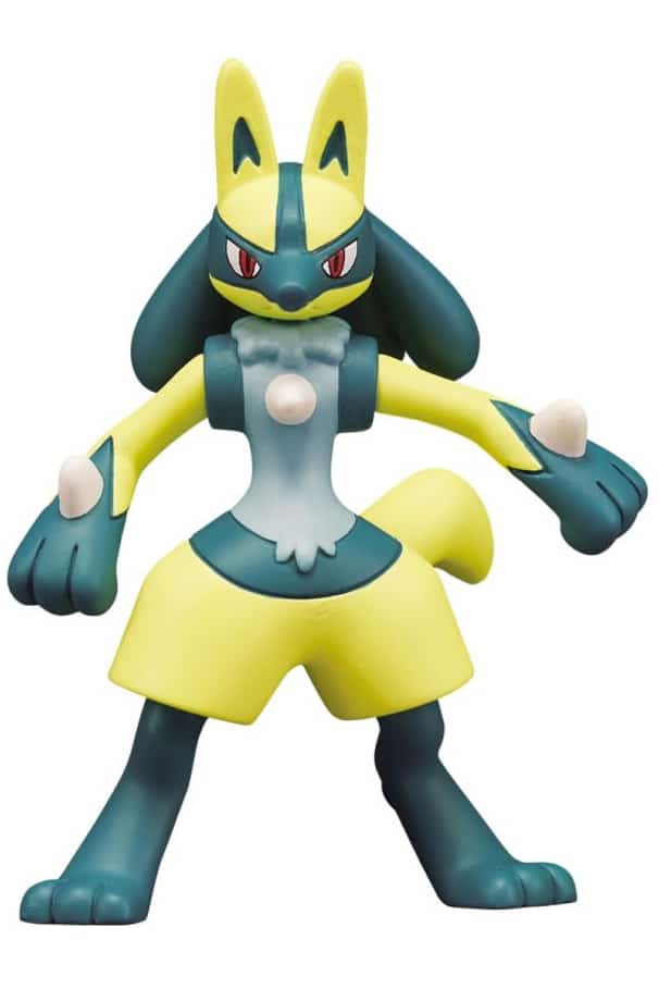 Lille Japansk Shiny Lucario Figur