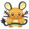 Lille Japansk Dedenne Figur