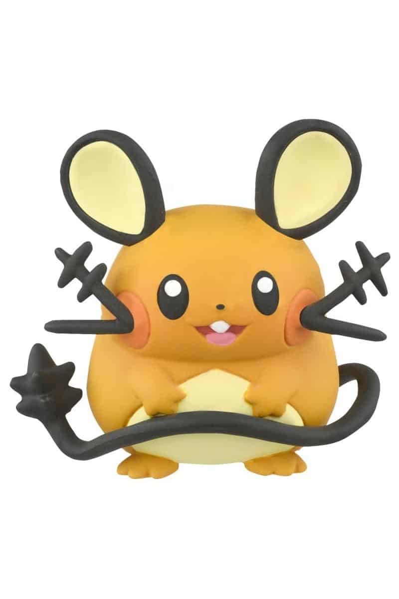 Lille Japansk Dedenne Figur