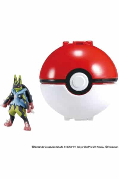 Japansk Shiny Mega Lucario med Poke Ball