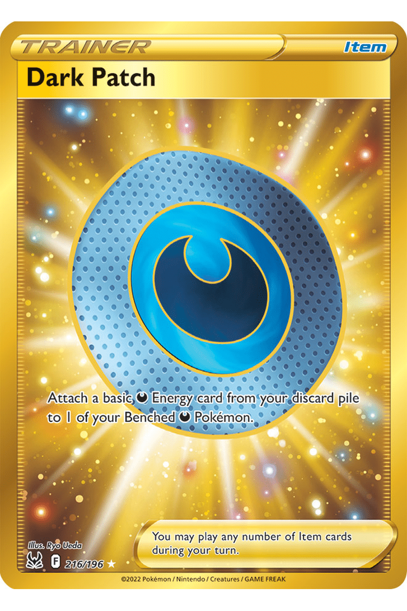 Dark Patch 216/196 Guld Full Art