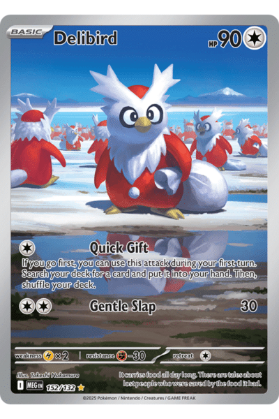 Delibird 152/132 Full Art