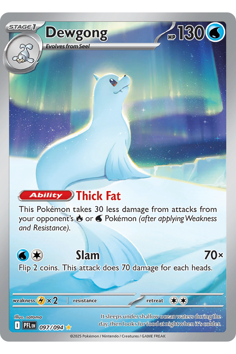 Dewgong 097/094 Full Art