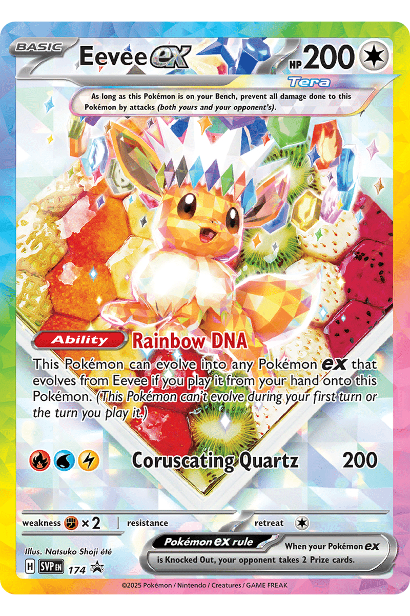 Eevee ex 174 Full Art