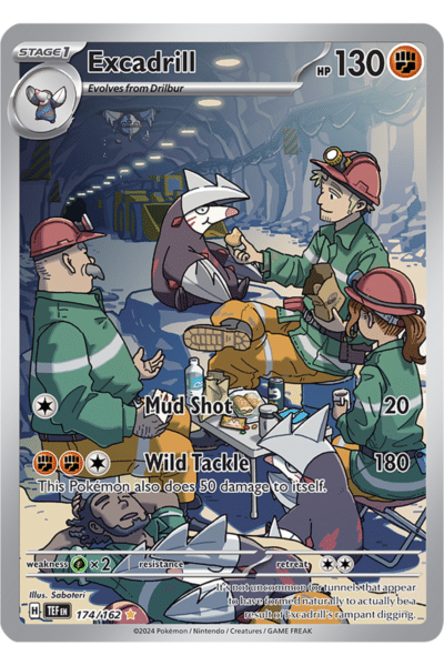 Excadrill 174/162 Full Art