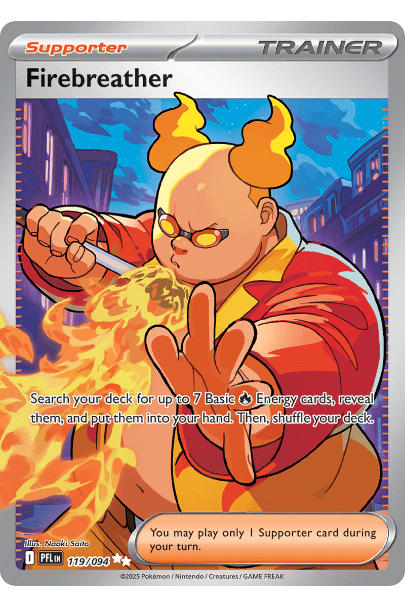 Firebreather 119/094 Full Art