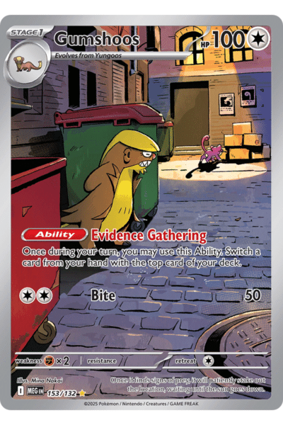 Gumshoos 153/132 Full Art