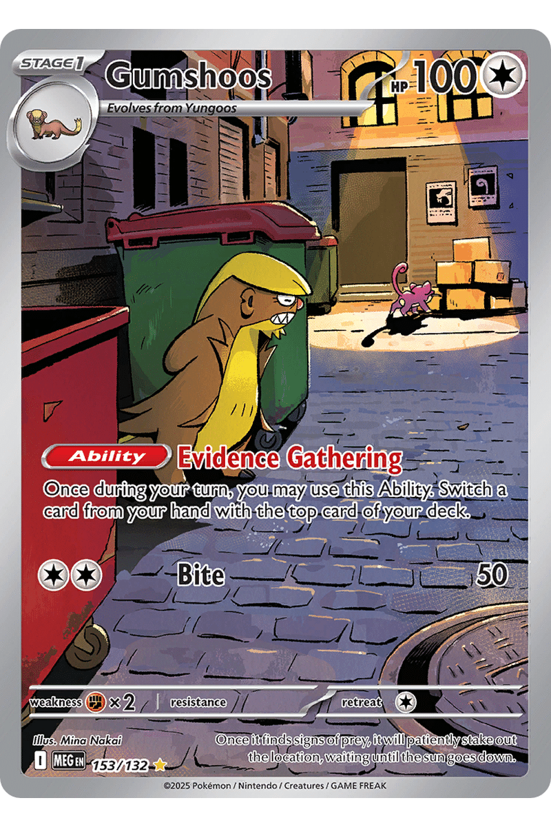 Gumshoos 153/132 Full Art