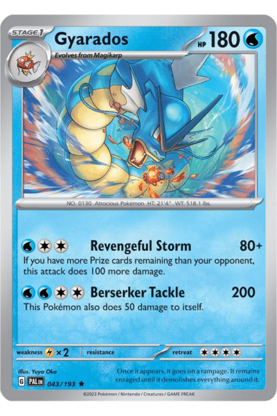 Gyarados 043/193 Holo Rare