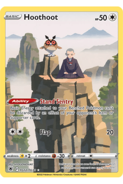 Hoothoot TG12/TG30 Full Art