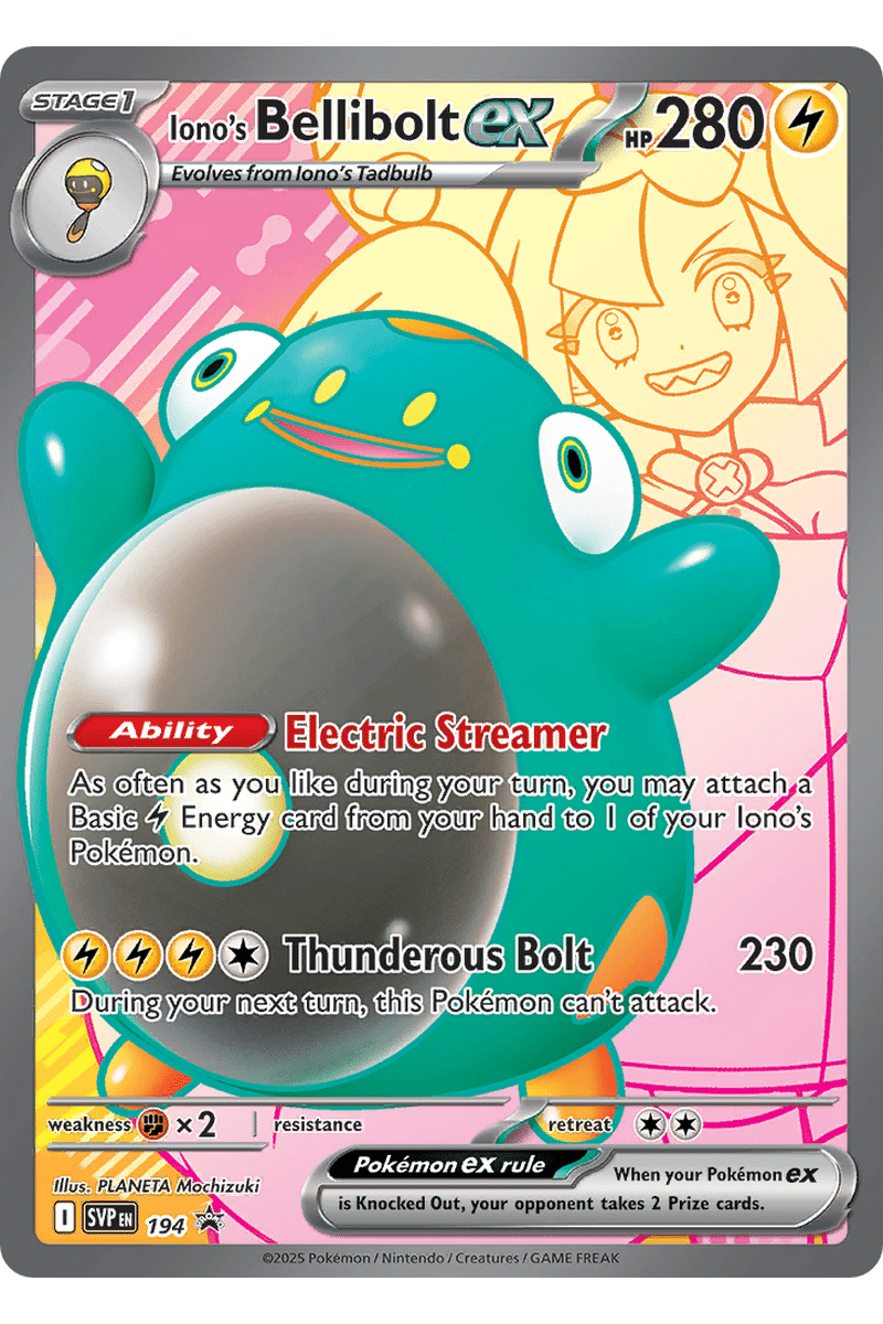 Iono’s Bellibolt ex 194