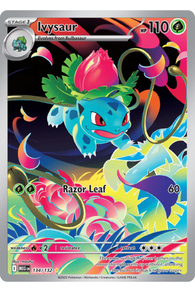 Ivysaur 134/132 Full Art