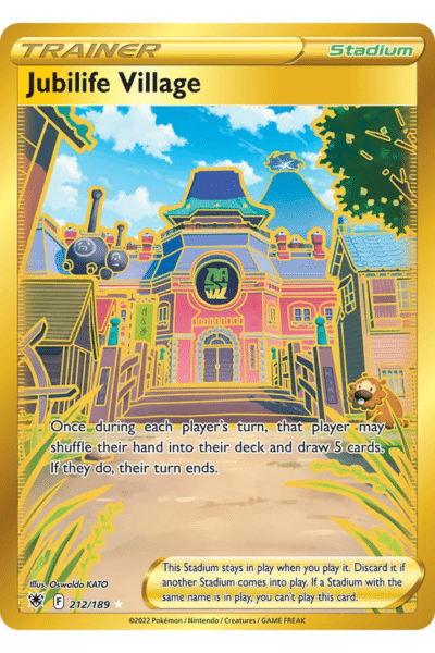 Jubilife Village 212/189 Full Art