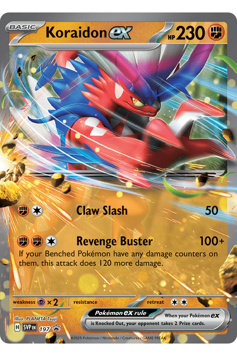 Koraidon ex SVP197