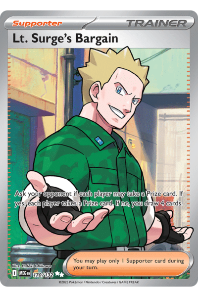Lt. Surge's Bargain 170/132 Full Art