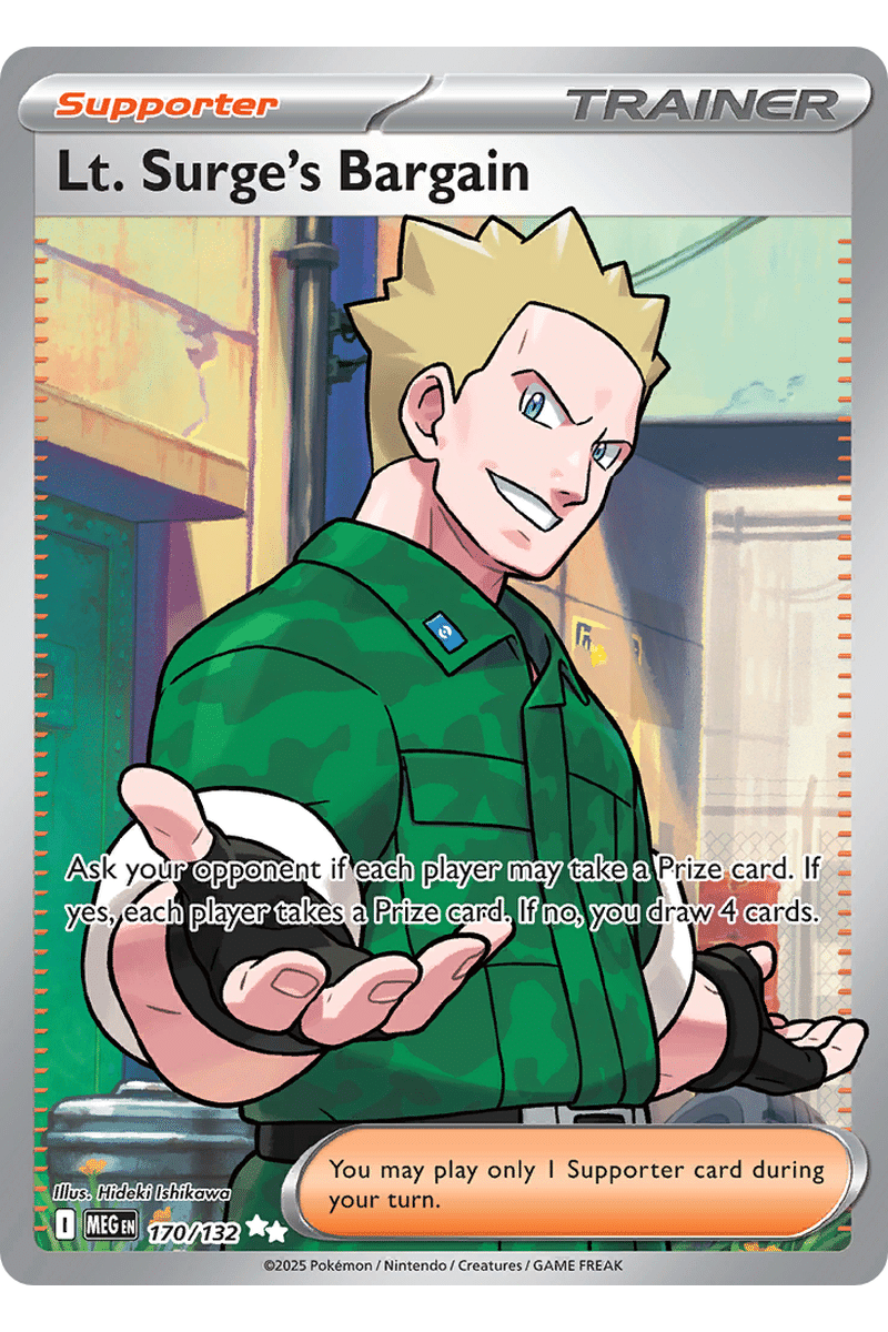 Lt. Surge's Bargain 170/132 Full Art