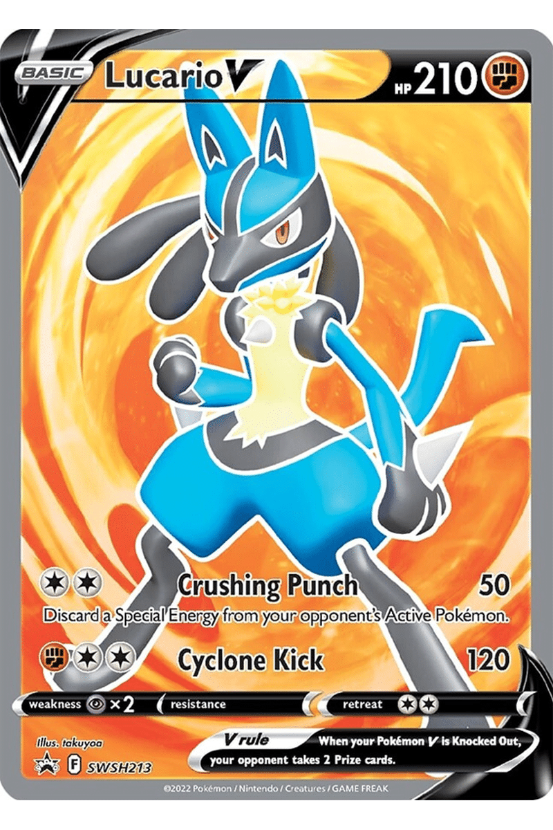 Lucario V SWSH213