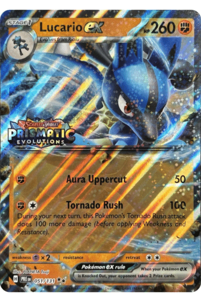 Lucario 051/131 ex