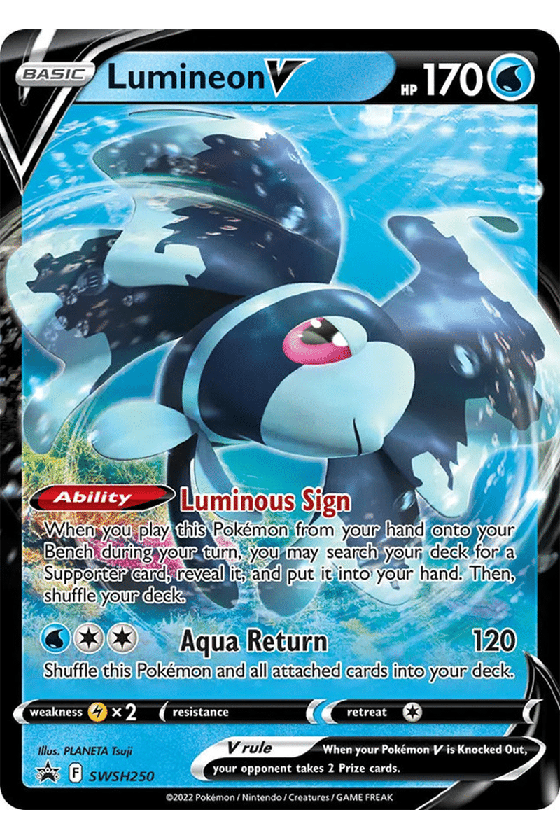 Lumineon V SWSH250 Full Art