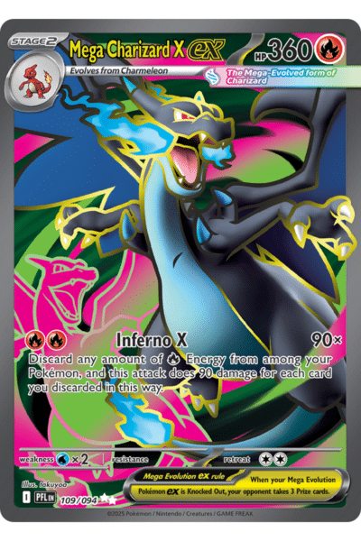 Mega Charizard X ex 109/094