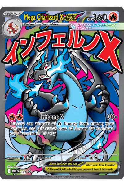 Mega Charizard X ex 023