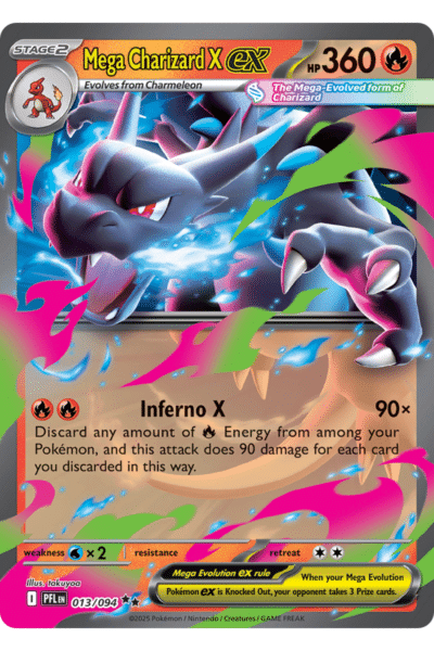 Mega Charizard X ex 013/094