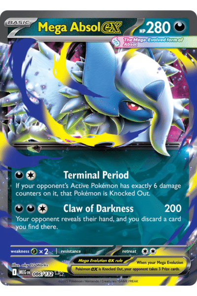 Mega Absol ex 086/132