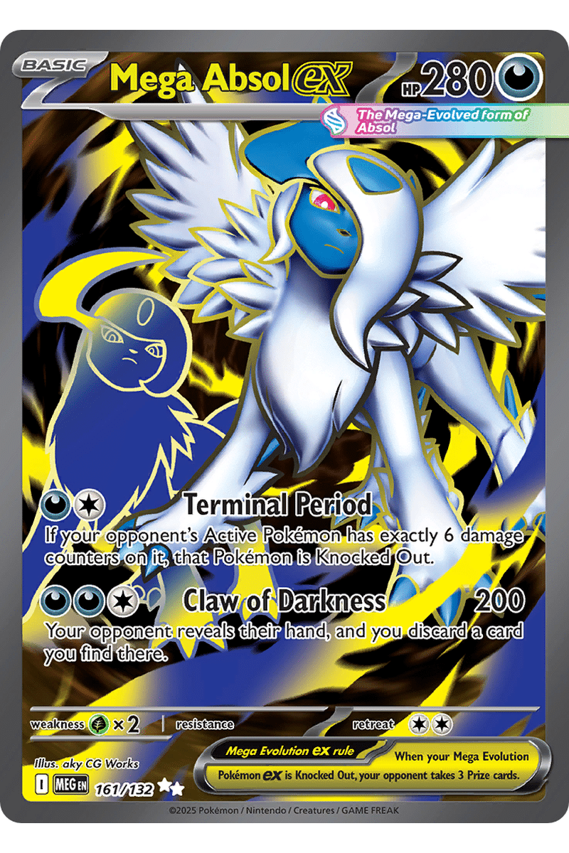 Mega Absol ex 161/132 Full Art