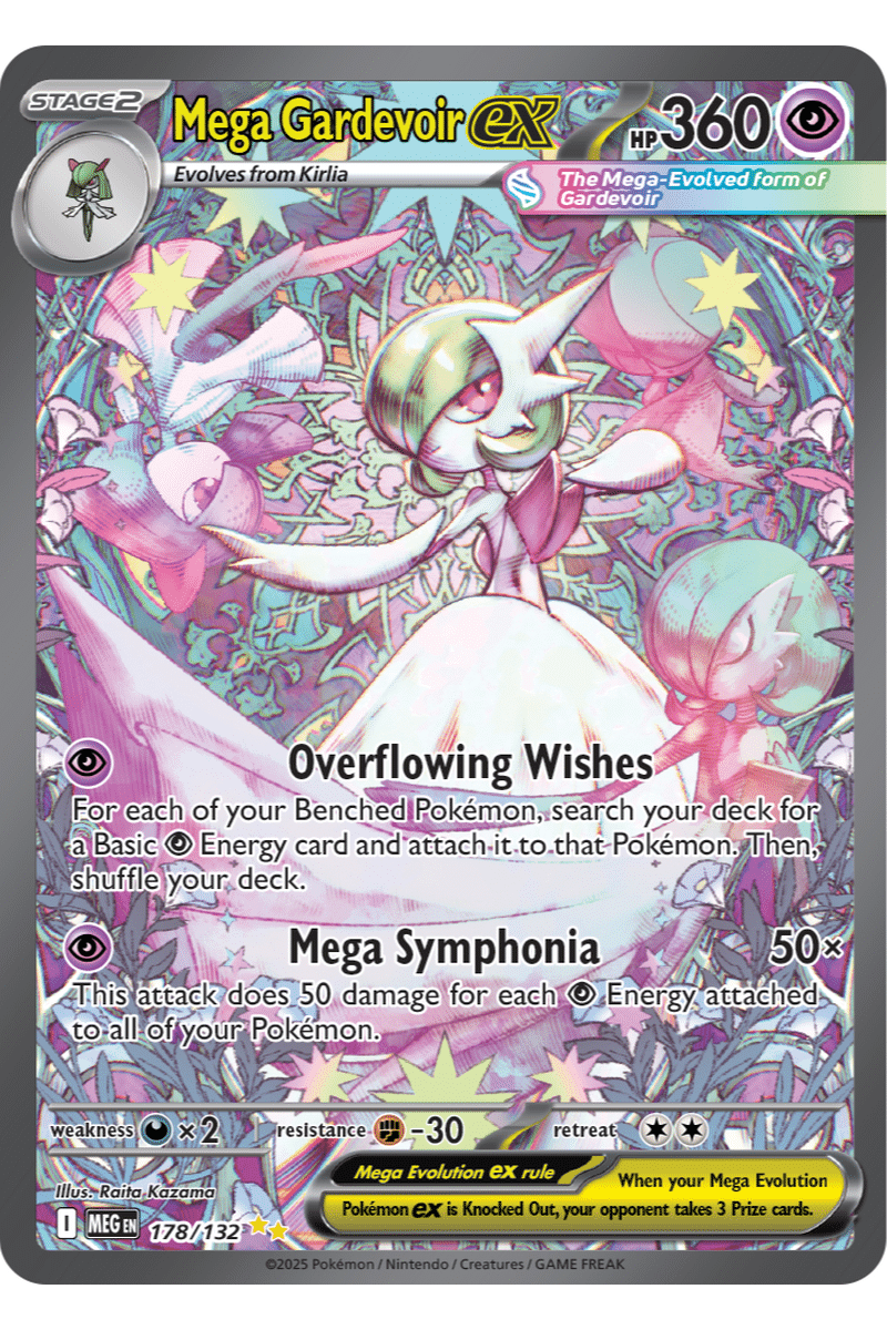 Mega Gardevoir ex 178/132