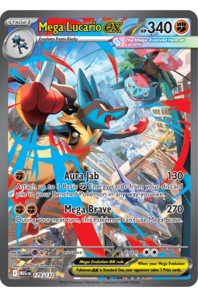 Mega Lucario ex 179/132 Special Illustration Rare