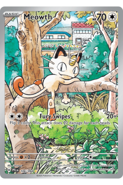 Meowth 106/094 Full Art