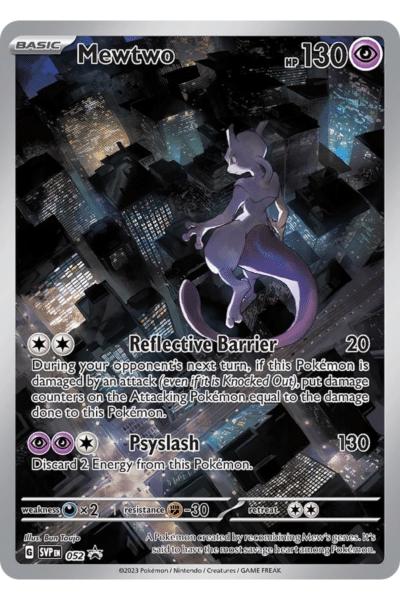 Mewtwo 052 Full Art