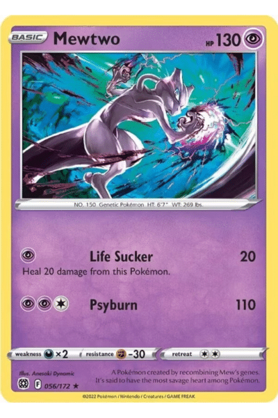Mewtwo 056/172 Rare