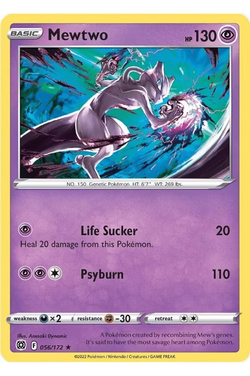 Mewtwo 056/172 Rare